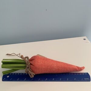 Easter carrot decor approximately 12” long